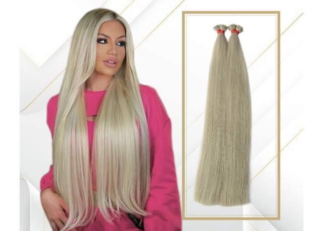 Extensii Cheratina Par Slavic #14 Blond Bej Deschis